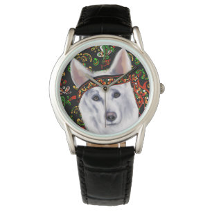 WHITE GERMAN SHEPHERD MEXICO WATCH