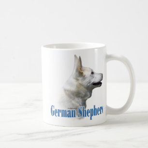 White German Shepherd Name Coffee Mug