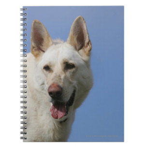 White German Shepherd Notebook