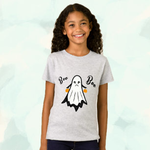 White ghost with pumpkins T-Shirt