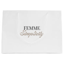 White Gift bag