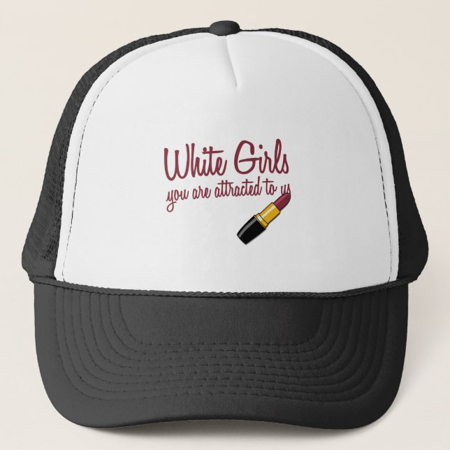 White Girls Trucker Hat (Front)