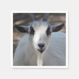 White Goat Napkin