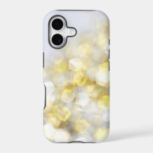 White Gold Bokeh Sparkle Glitter iPhone 5s Case