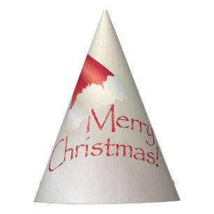 White gold Christmas Party Hat