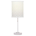 White Gold Polka Dot