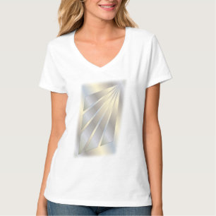 White gold rays T-Shirt