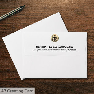 White Gold Seal Professional Envelope