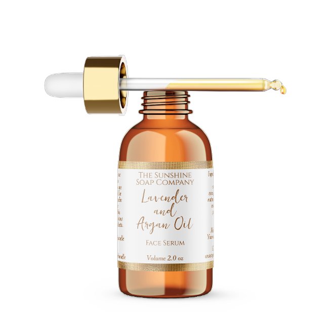 White & Gold Waterproof Cosmetics Dropper Bottle  (Creator Uploaded)