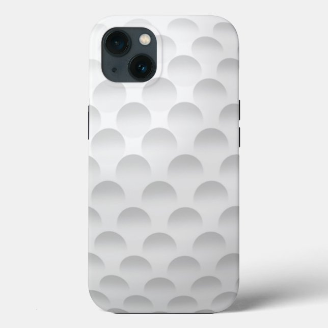 White Golf Ball Design Case-Mate iPhone Case (Back)