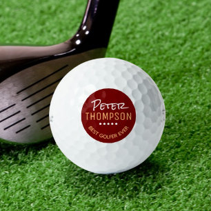 White Golf Ball for the Best Golfer Ever