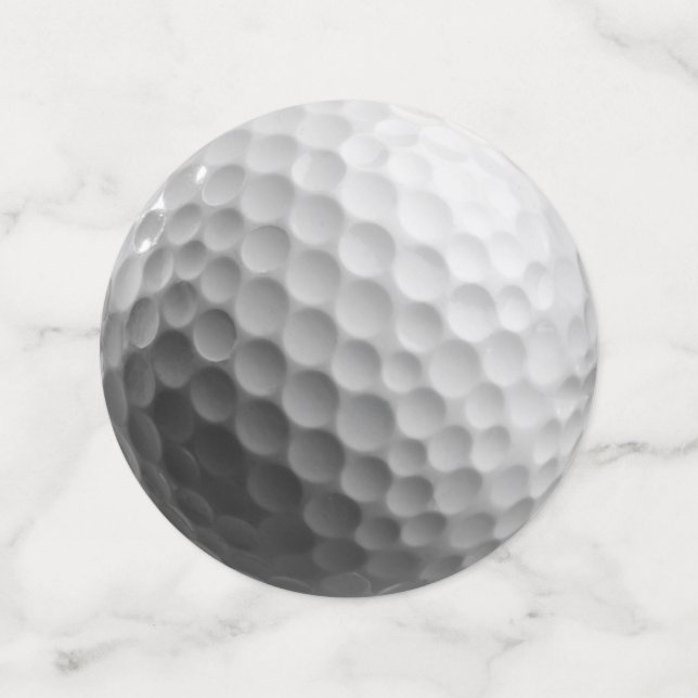 White golf balls confetti (Medium Front)