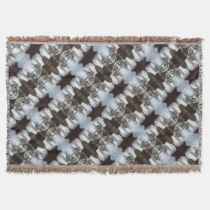 White Goose Throw Blanket