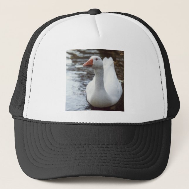 White Goose Trucker Hat (Front)