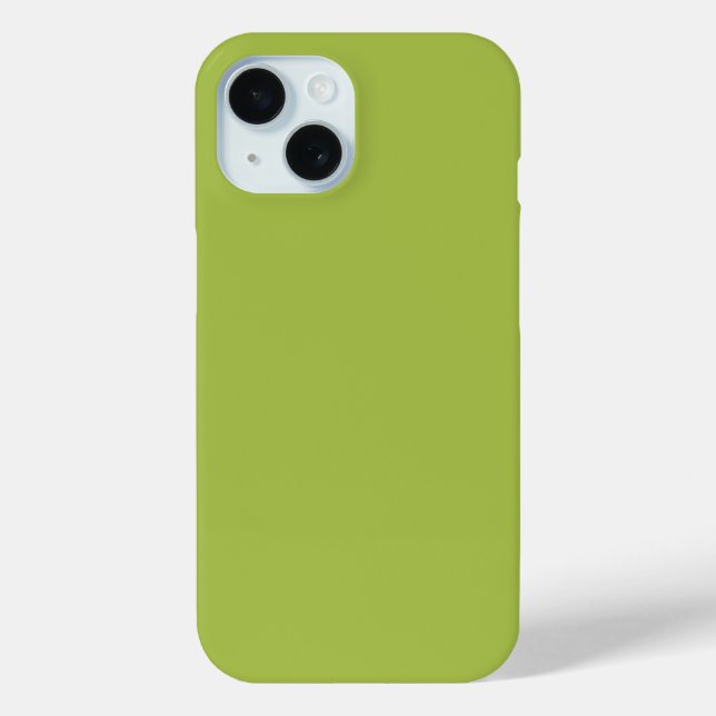 White Grape Green Spring Season Solid Colour  Case-Mate iPhone Case (Back)