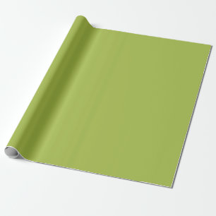White Grape Green Spring Season Solid Colour Wrapping Paper