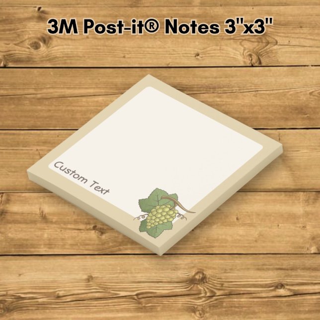 White Grapes Post-it Notes (Creator Uploaded)