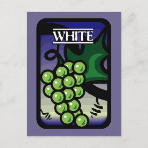 White Grapes Postcard