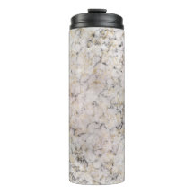 White Grey Black Gold Smoke Marble Thermal Tumbler