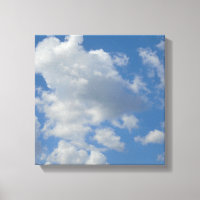 White/Grey Clouds and Blue Sky