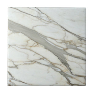 White grey marble luxurious design tile