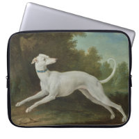 White Greyhound Dog (by Jean-Baptiste Oudry)