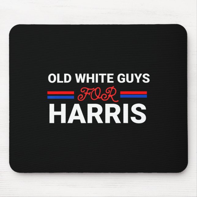 White Guys For Harris Kamala  Mouse Mat (Front)