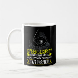 White Hacker For Cyber Warrior And Ethical Hacker Coffee Mug
