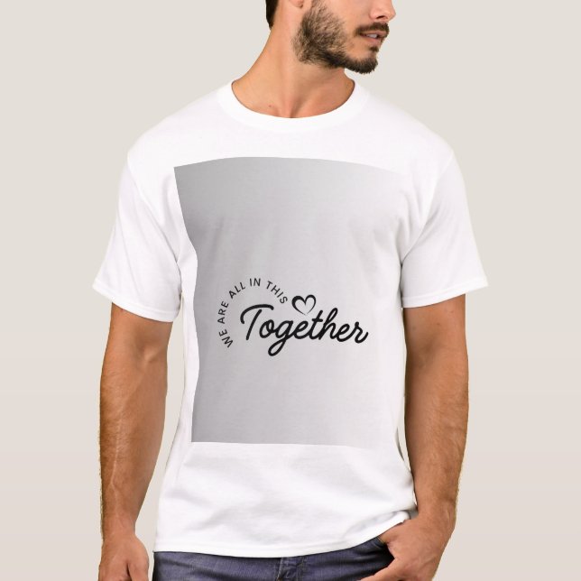 White half sleeve T-Shirt (Front)