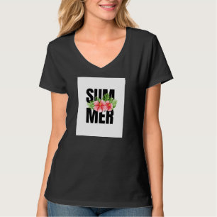 White half sleeves t-shirt With suumer tag