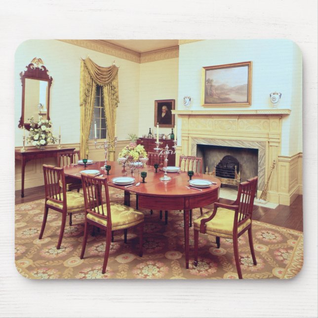 White Hall Dining-Room, near Charleston Mouse Mat (Front)
