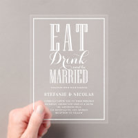 White Hand Lettered Calligraphy Wedding
