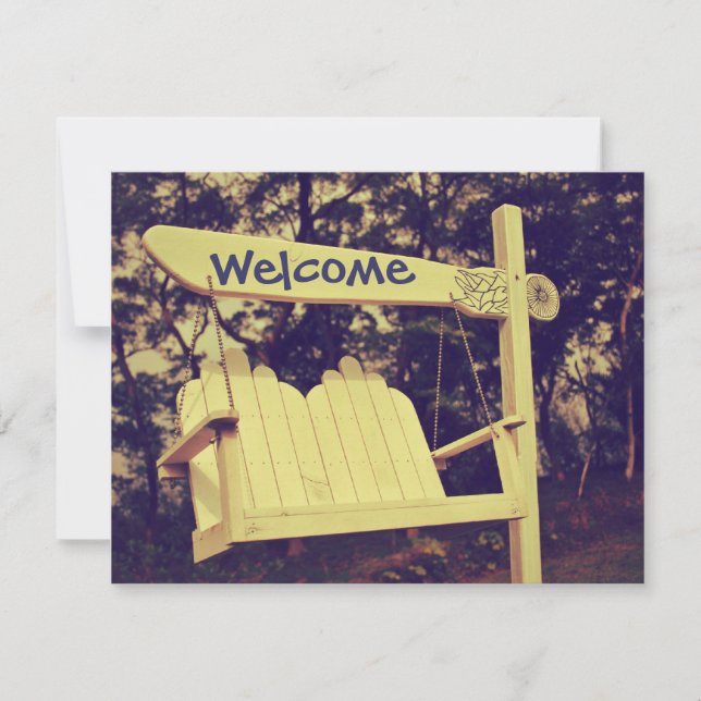 White Hanging Chair (Front)