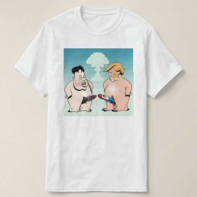 White Happy Cloud Unisex Tee Shirt (Design Front)