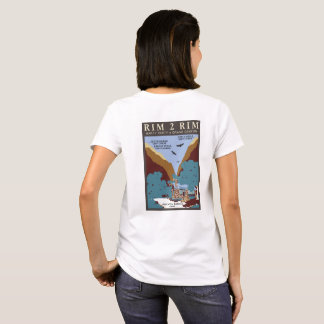 white hart front rect back T-Shirt