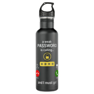 White Hat Ethical Hacker - Cyber Network Security  710 Ml Water Bottle