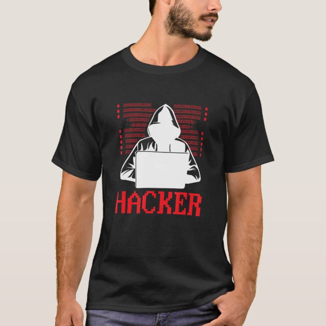 White Hat Hacker Ethical Hacking T-Shirt (Front)