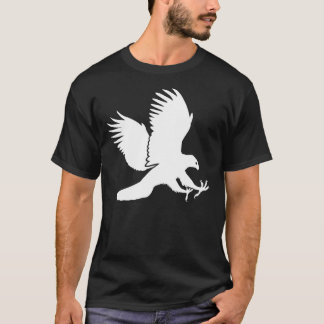 White Hawk Swooping Down for a Kill T-Shirt