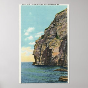 White Head in the Portland Harbour Poster