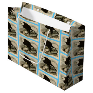 White-headed (Bald Eagle) Audubon Birds of America Large Gift Bag