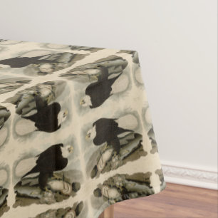 White-headed (Bald Eagle) Audubon Birds of America Tablecloth