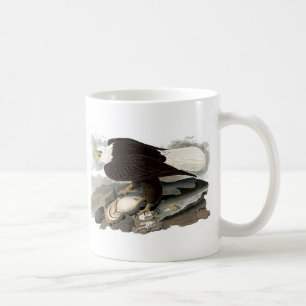 White Headed Eagle   John James Audubon Coffee Mug