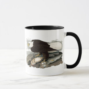 White Headed Eagle   John James Audubon Mug
