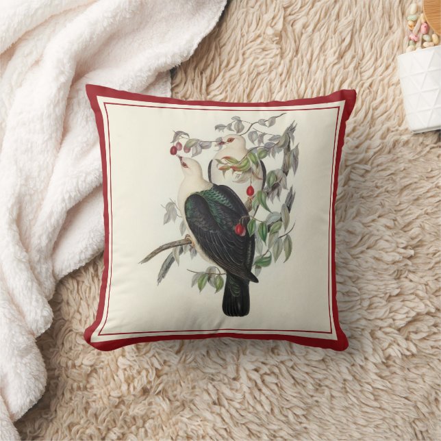 White-headed Fruit Pigeon, Cushion (Blanket)