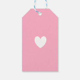 White Heart Gift Tags