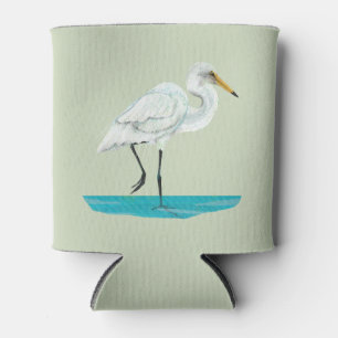 White Heron Can Cooler