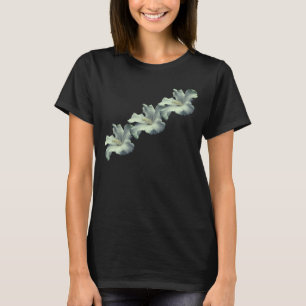 White Hibiscus Flower Nature  T-Shirt