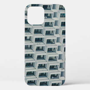 WHITE HIGH-RISE BUILDING iPhone 12 CASE