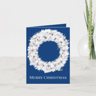 White Holiday Wreath