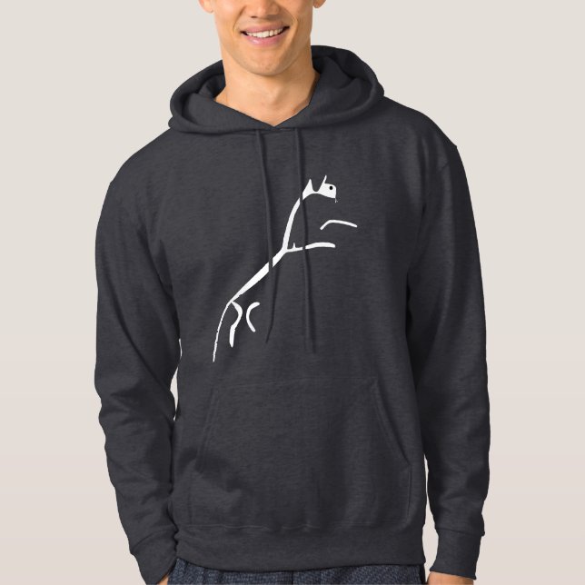 White Horse- Ancient Art- Uffington White Horse Hoodie (Front)